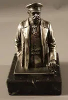 Busto de Hindenburg hacia 1900, alemán