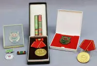 DDR Auszeichnung der Polizei sowie Ministerium des Innern