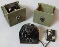 2 Feld - Telefonwählscheiben der 50-70er Jahre
