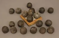 Middelalderlige kanonkugler, Harz-området omkring 1578