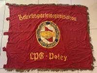 Estandartes y banderas del SED, RDA 1949-1989