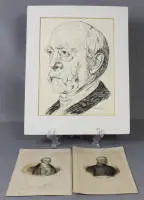 Ludwig Fischbeck 1866-1954, portrett av Bismarck