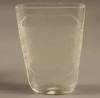 Suderode-badeglass og andre, begynnelsen av 1900-tallet, tysk