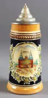 Minnekrus fra byen Lübeck, historisme omkring 1900 - 1920, tysk