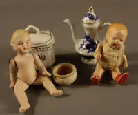 Dukkehusdukker m.m., Det tyske rike ca. 1900-1920