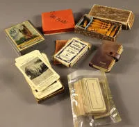 Lot bordspill/quizspill pluss mer før 1945, tysk