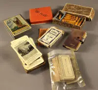 Lot bordspill/quizspill pluss mer før 1945, tysk