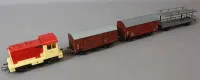 Piko, locomotive avec trois wagons, seconde moitié du 20e s., allemande