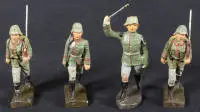 Vojna igračka, 4 vojnika, marka Lineol Germany prije 1945., njemačka