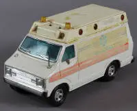 Matchbox ambulance model Dodge Van, 1979 England
