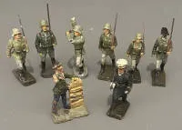 Askeri oyuncak, macun askerler, 1945'e kadar Alman İmparatorluğu