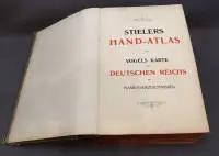 Stielers Hand-Atlas i Vogels Karte des Deutschen Reiches, 1909