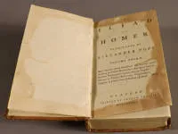 Terzo volume dell'"Iliade" di Omero, Glasgow 1784