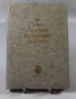Livre 40 ans de l'association postale allemande 1890 - 1930