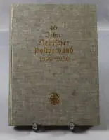 Livre 40 ans de l'association postale allemande 1890 - 1930