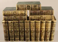 15 svezaka Brockhaus Lexikon, Leipzig 1884