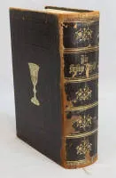 The Bible or the entire Holy Scripture, year 1895, Halle an der Saale