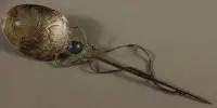 Tupu en argent, Amérique du Sud 18e/19e s.