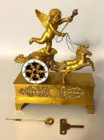 Pendule de table ou de commode Empire, Allemagne centrale vers 1810-20