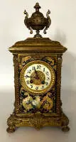 Horloge de table historiciste vers 1880, Allemagne du Nord