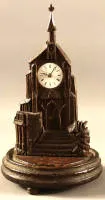 Horloge en forme de tour, milieu du XIXe siècle, allemande