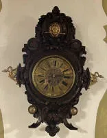 Gründerzeit facade clock, North German circa 1880