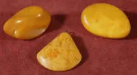 Trois bijoux en ambre de Königsberg, début du 20e siècle, Prusse