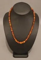 1920'lerden Königsberg butterscotch bayan kolye