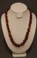 Collier en ambre pour femmes des années 1950-1970, Allemagne du Nord