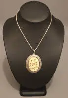 Grand pendentif Art déco, France vers 1920