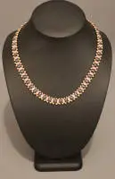 Collier de perles multicolore moderne, époque moderne