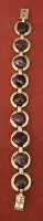 Bracelet de dame avec améthystes, milieu du 20e s., allemand
