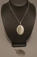 Chaîne en argent avec médaillons, Empire allemand vers 1900-1920