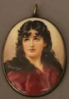 Biedermeier portrethanger, midden 19e eeuw, Italië