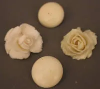 历史主义夏季首饰吊坠和夹式耳环，德意志帝国约1900-1920年