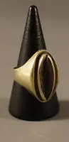 Bague femme en or, seconde moitié du 20e s., allemande