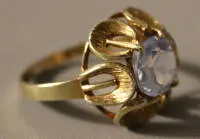 Bague de femme en or 585, première moitié du 20e s., allemand