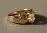Goldener Damenring 375, neuzeitlich BRD