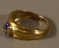 Goldener Damenring 375, neuzeitlich BRD