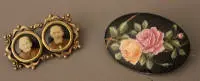 Deux broches historicistes, 1900-1920, allemandes