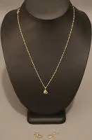 Damenschmuck Set Gold, zweite Hälfte des 20.Jh., deutsch