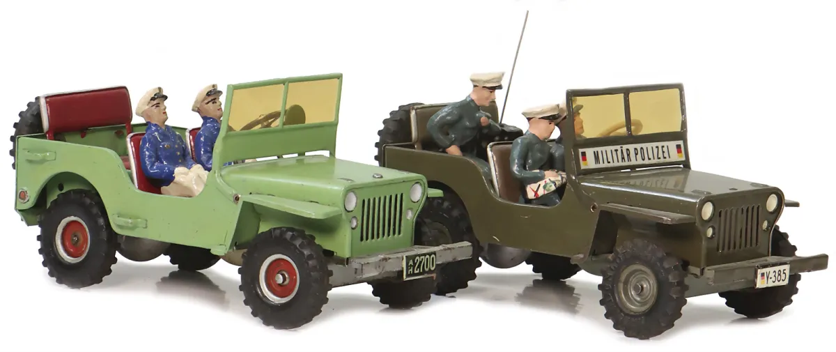 ARNOLD – 2 art. Jeep police militaire