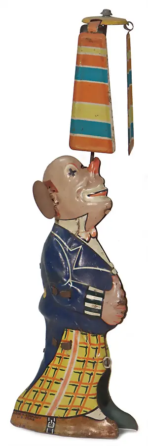 Clown jonglant
