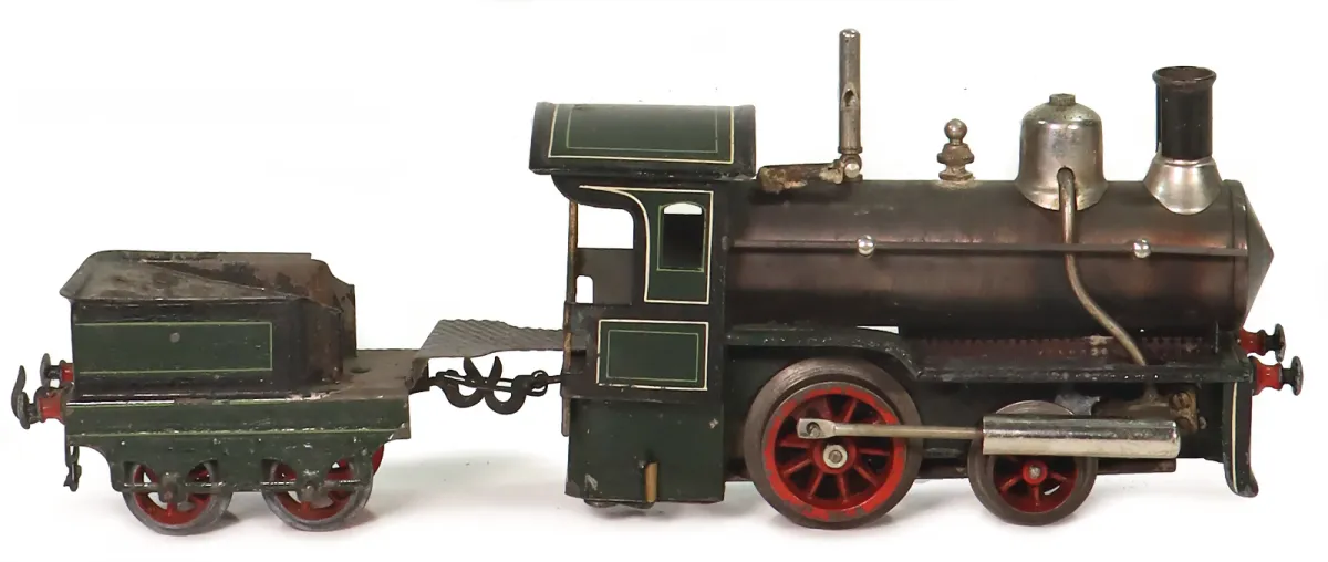 Voie 0, locomotive à jambe d'échassier