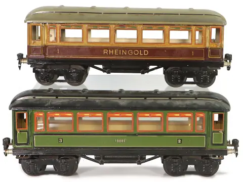 MÄRKLIN – 2 pièces, voie 1
