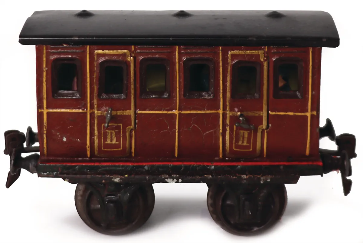 MÄRKLIN – zeer oud, 2-assige personenwagen
