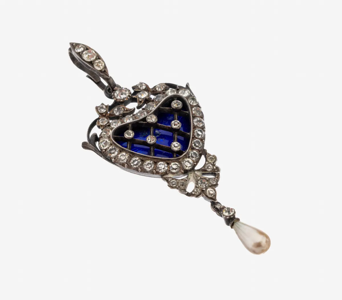 Anhänger, wohl um 1900, 925er Silber, Vorlage für Echtschmuck, sogn