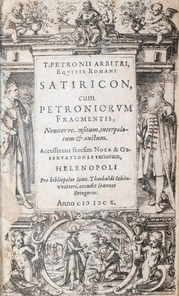 Petronius Arbiter,T. – Satiricon cum Petroniorum fragmentis