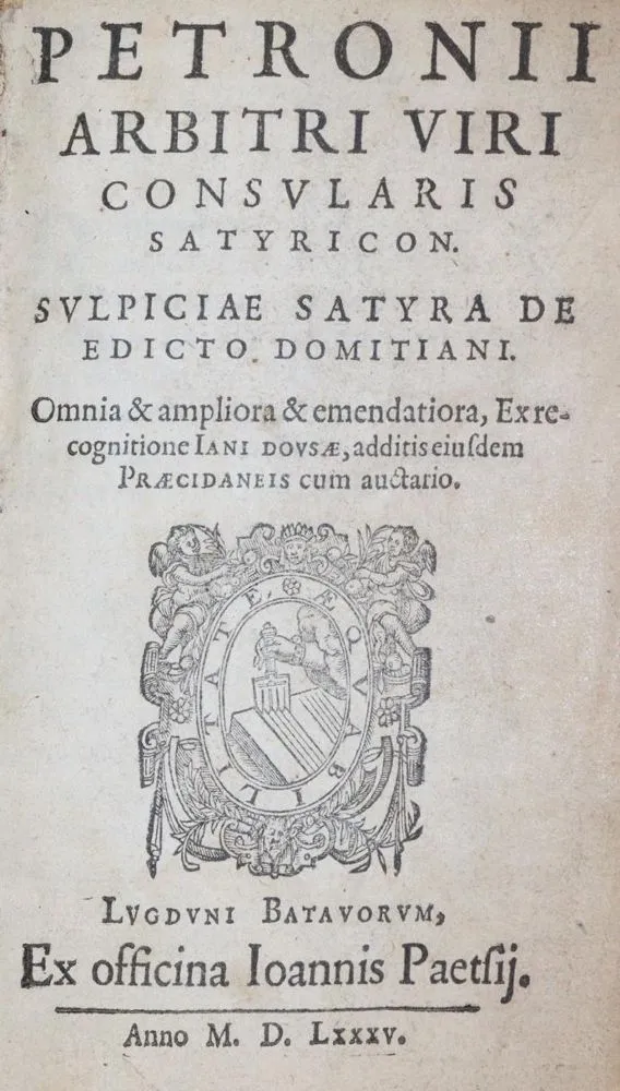 Petronius Arbiter,T. – Satyricon