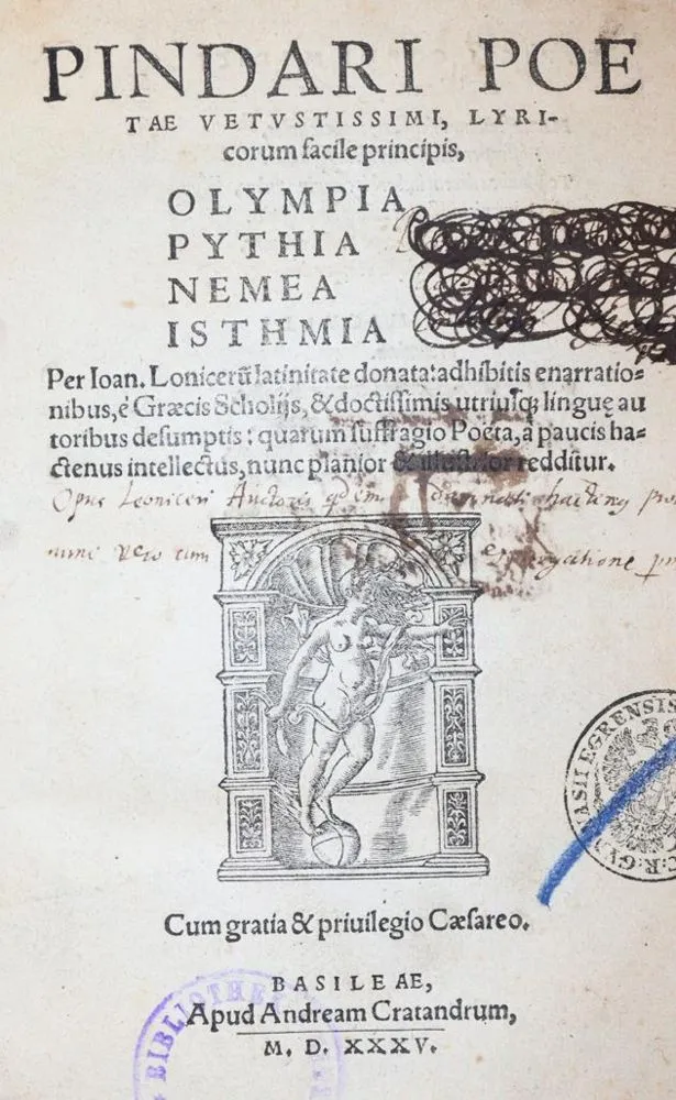 Pindar. – Olympia